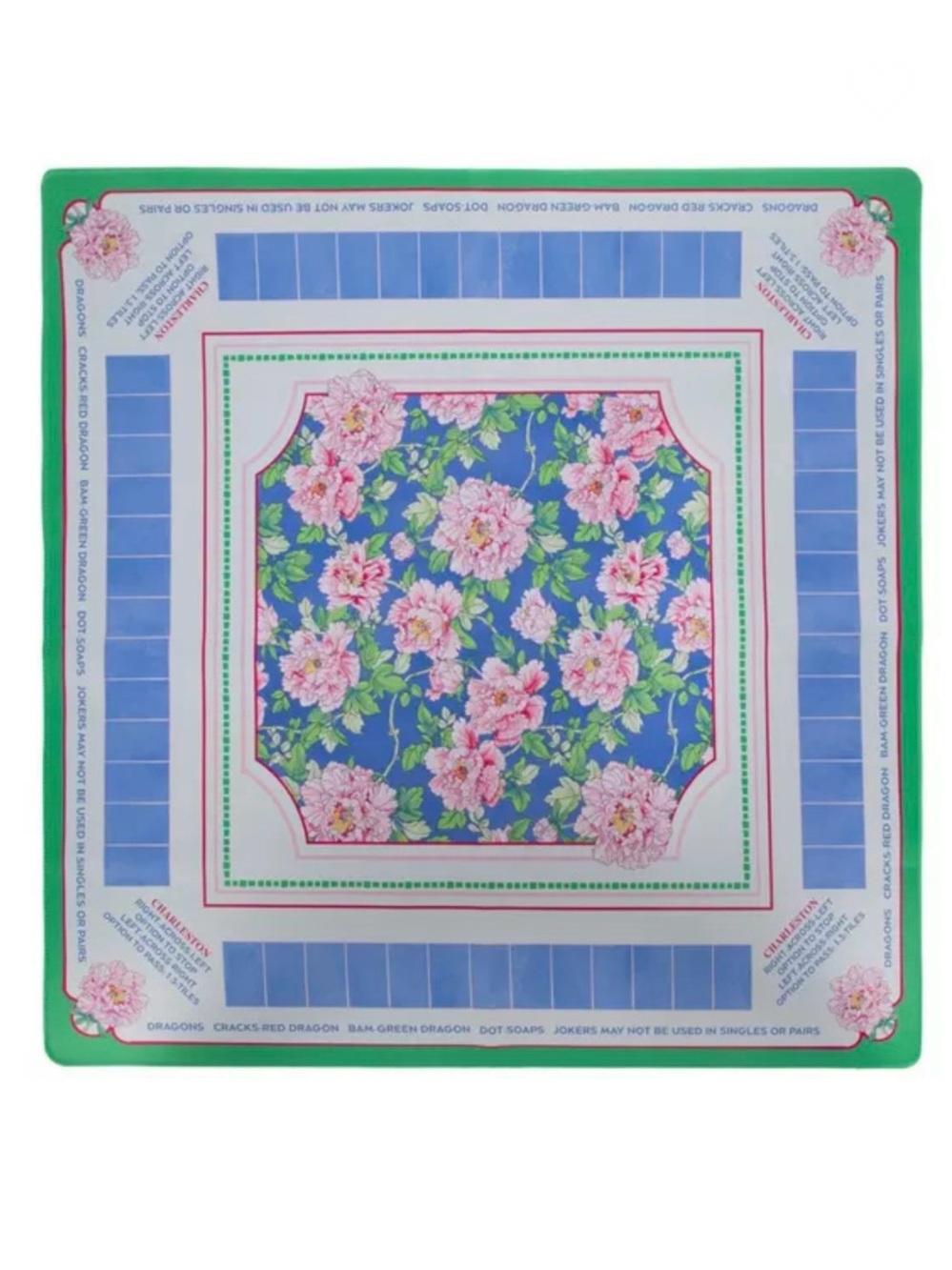Hobby Lobby Mahjong Playing Mat - Floral Version.  New.  Unopened.